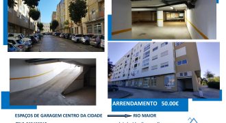 Espaços De Garagem Para Arrendamento No Centro da Cidade De Rio Maior