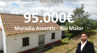 Moradia Rústica Sita Na Pacata Aldeia De Assentiz _ Rio Maior a 15 minutos da Cidade De Rio Maior